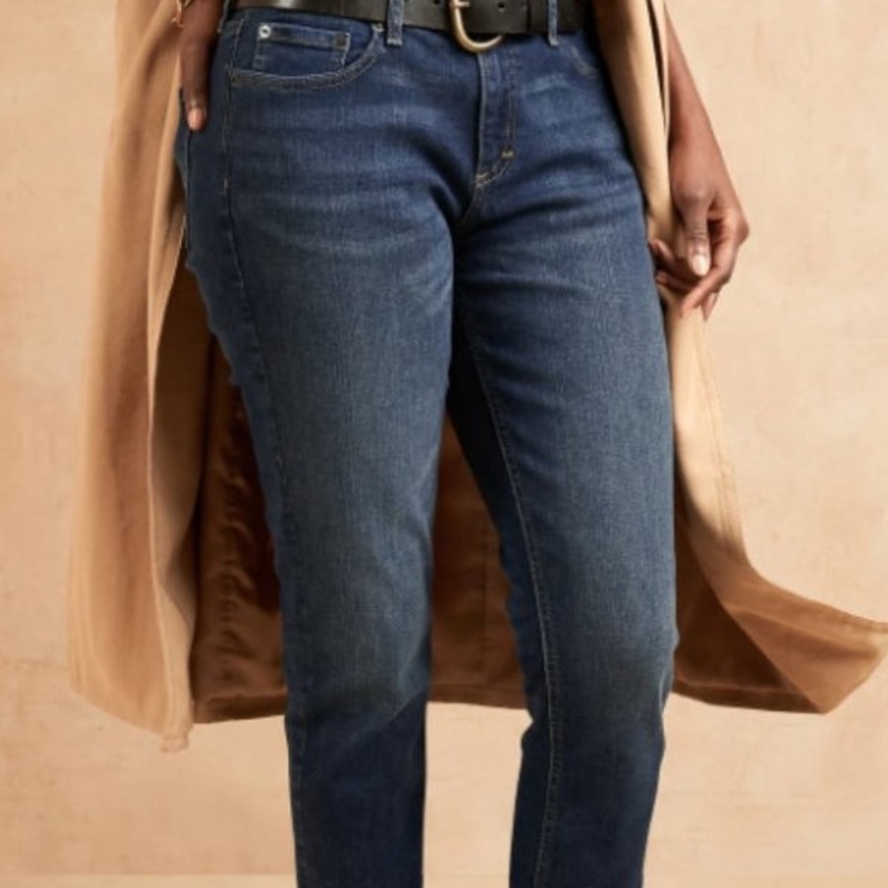 Banana Republic Blue Straight Leg Jeans